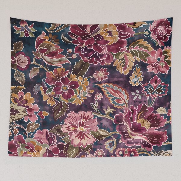 Item preview, Exotic Plum Bohemian Floral designed and sold by meggydesigns.