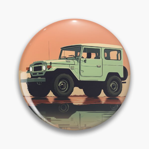 Item preview, Toyota Land Cruiser J40 On beach designed and sold by blackdogshop.