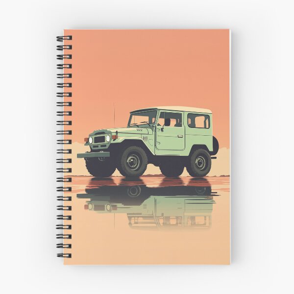 Item preview, Toyota Land Cruiser J40 On beach designed and sold by blackdogshop.