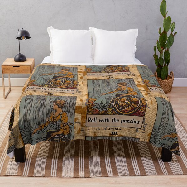 Item preview, roll with the punches classic tarot  designed and sold by MendaciousMina.