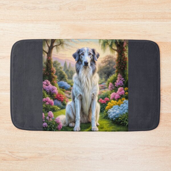 Item preview, Skylar Borzoi Dog Art designed and sold by Heart and Soul Studio.