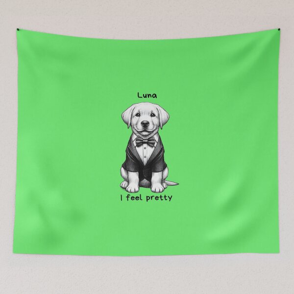Item preview, Luna Labrador Retriever designed and sold by chessnegocios.