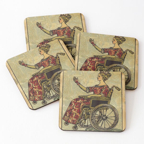 Item preview, thats how I roll classic wheelchair tarot  designed and sold by MendaciousMina.