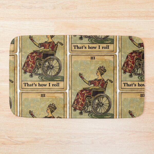 Item preview, thats how I roll classic wheelchair tarot  designed and sold by MendaciousMina.