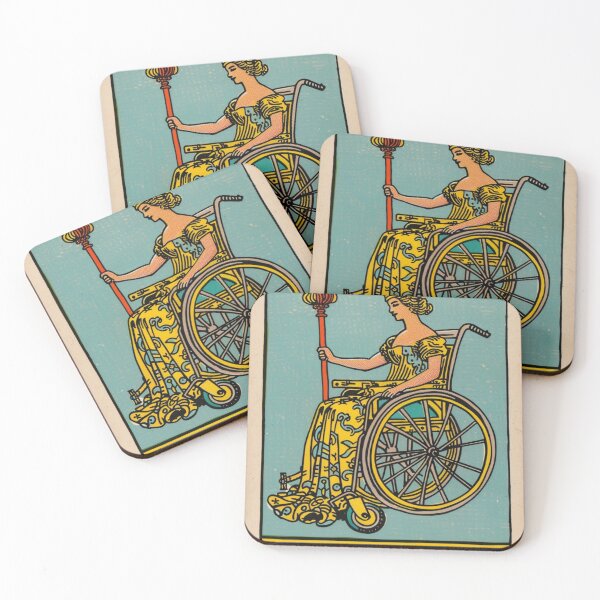 Item preview, thats how I roll classic wheelchair tarot  designed and sold by MendaciousMina.