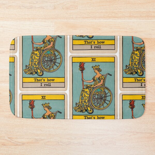 Item preview, thats how I roll classic wheelchair tarot  designed and sold by MendaciousMina.