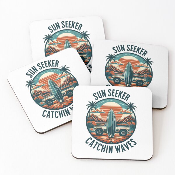 Item preview, Sun Seeker Catching the Waves designed and sold by Good4Vibez.