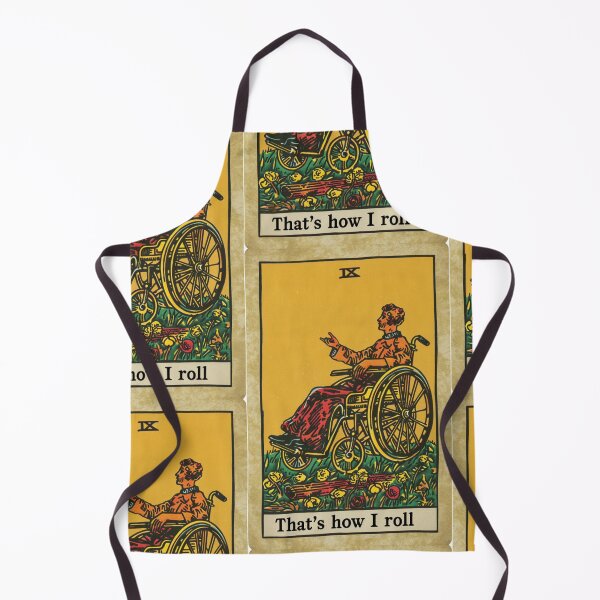 Item preview, thats how I roll classic wheelchair tarot  designed and sold by MendaciousMina.