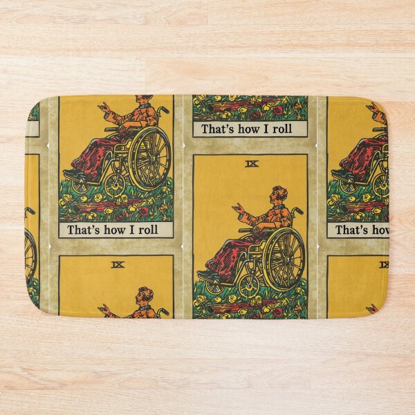 Item preview, thats how I roll classic wheelchair tarot  designed and sold by MendaciousMina.
