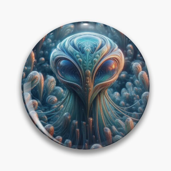 Item preview, Alien flower background wallpaper designed and sold by Expressions-Sel.