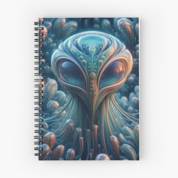 Item preview, Alien flower background wallpaper designed and sold by Expressions-Sel.