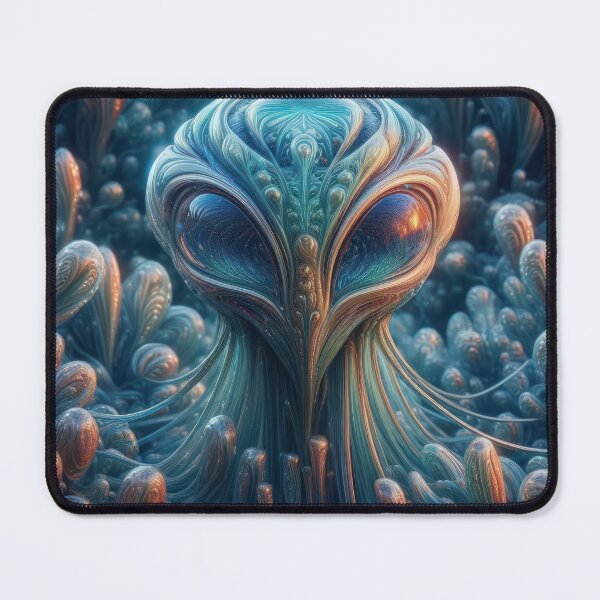 Item preview, Alien flower background wallpaper designed and sold by Expressions-Sel.
