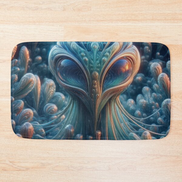 Item preview, Alien flower background wallpaper designed and sold by Expressions-Sel.