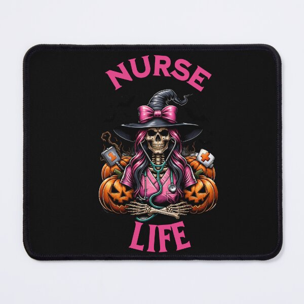 Item preview, Nurse Life Halloween - Spooky Witch Skeleton Nurse Design designed and sold by bdberto12.