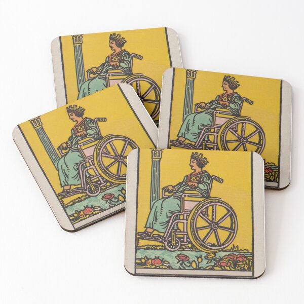Item preview, just rolling classic wheelchair tarot  designed and sold by MendaciousMina.