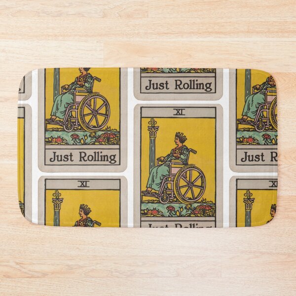 Item preview, just rolling classic wheelchair tarot  designed and sold by MendaciousMina.