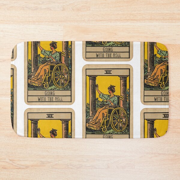 Item preview, Going with the roll classic wheelchair tarot  designed and sold by MendaciousMina.