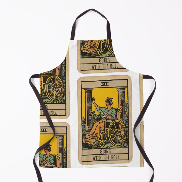 Item preview, Going with the roll classic wheelchair tarot  designed and sold by MendaciousMina.