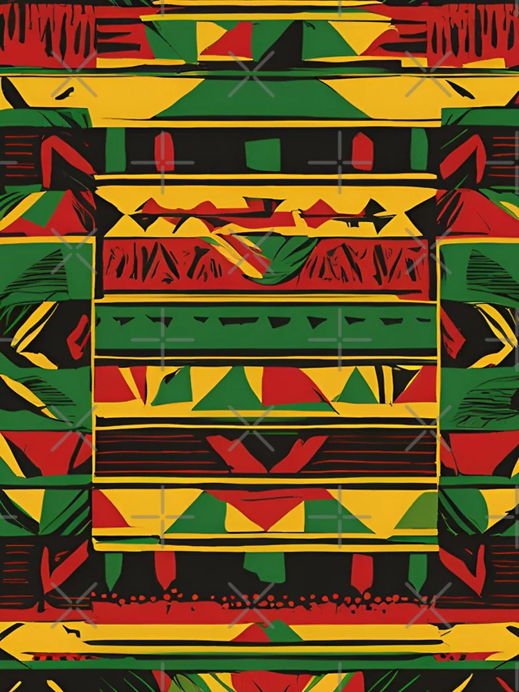 Thumbnail 4 of 4, iPhone Case, Modern Rasta Patterns for Apparel designed and sold by RasTafariDesign.