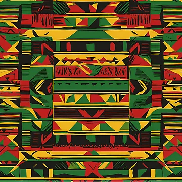 Artwork thumbnail, Modern Rasta Patterns for Apparel by RasTafariDesign
