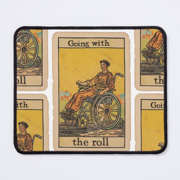 Item preview, Going with the roll classic wheelchair tarot designed and sold by MendaciousMina.
