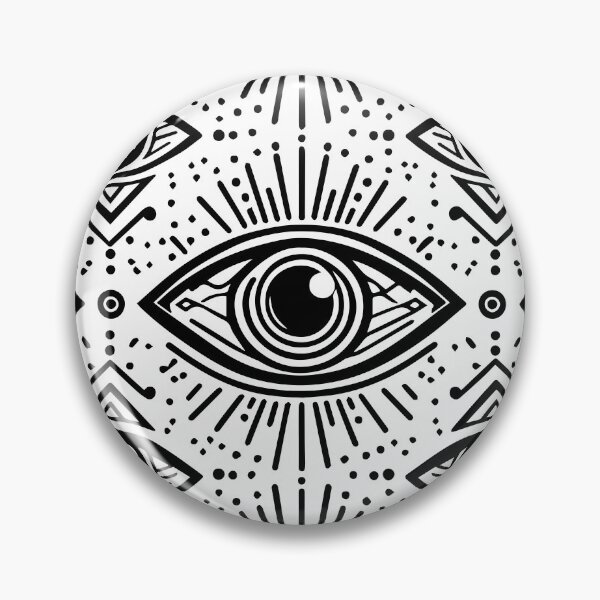 Item preview, All Seeing Eye Pattern designed and sold by ArtFactoryAI.
