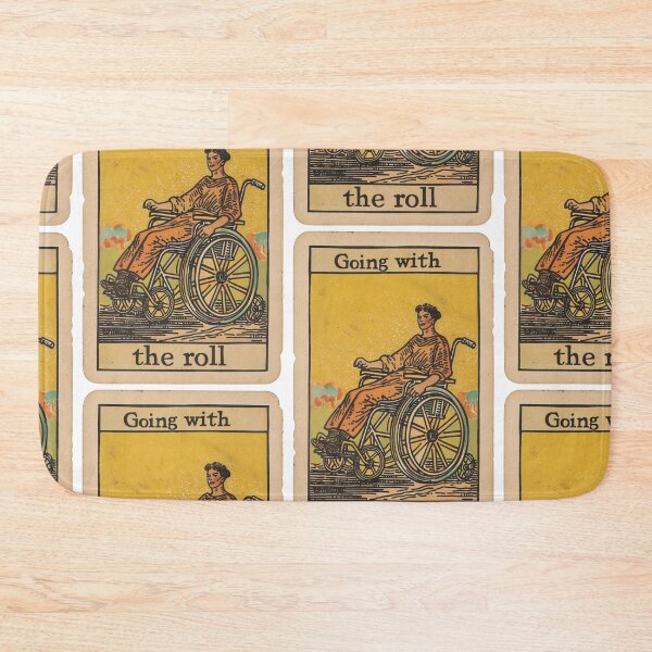 Item preview, Going with the roll classic wheelchair tarot  designed and sold by MendaciousMina.