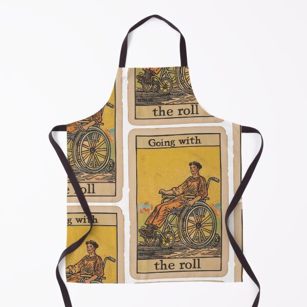 Item preview, Going with the roll classic wheelchair tarot  designed and sold by MendaciousMina.