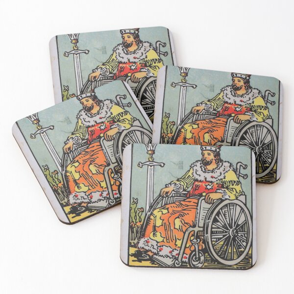 Item preview, two tired classic wheelchair tarot  designed and sold by MendaciousMina.