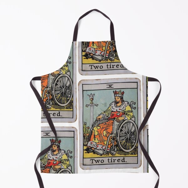 Item preview, two tired classic wheelchair tarot  designed and sold by MendaciousMina.