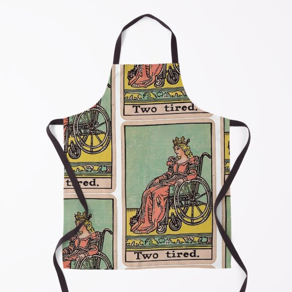 Item preview, two tired classic wheelchair tarot  designed and sold by MendaciousMina.
