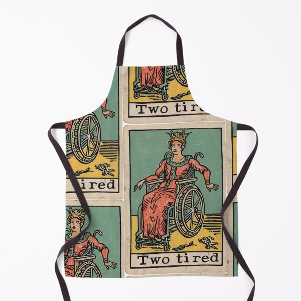 Item preview, two tired classic wheelchair tarot  designed and sold by MendaciousMina.