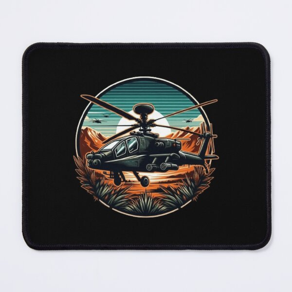 Item preview, Apache helicopter in desert  designed and sold by BeztProductz.