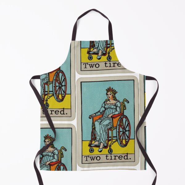 Item preview, two tired classic wheelchair tarot  designed and sold by MendaciousMina.