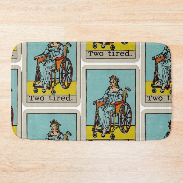 Item preview, two tired classic wheelchair tarot  designed and sold by MendaciousMina.