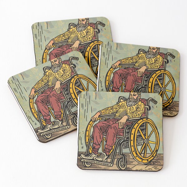 Item preview, two tired classic wheelchair tarot  designed and sold by MendaciousMina.