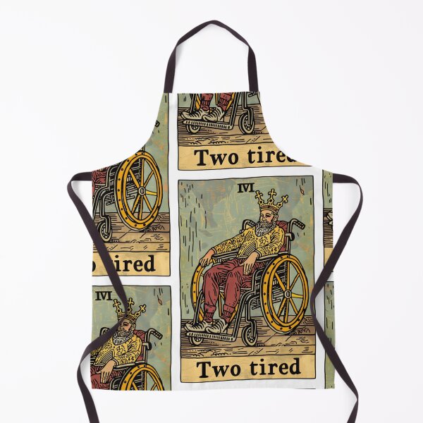 Item preview, two tired classic wheelchair tarot  designed and sold by MendaciousMina.