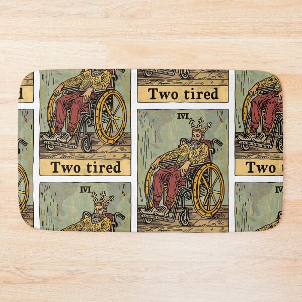 Item preview, two tired classic wheelchair tarot  designed and sold by MendaciousMina.