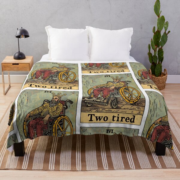 Item preview, two tired classic wheelchair tarot  designed and sold by MendaciousMina.