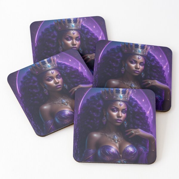 Item preview, Dark Purple Elegant Queen designed and sold by Fantasy-Fashion.