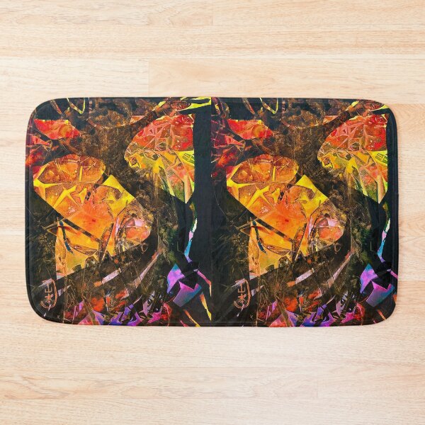 Item preview, Rainbow Kimono Art with Tree, Experimental Acrylic Painting, Abstract Japanese Artwork, Nature-Inspired Abstract Expressionism, Unique Japanese Gifts designed and sold by Windwalker Dreams Art.