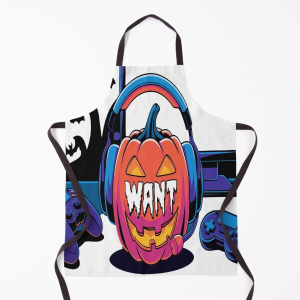 Aperçu de l'œuvre Halloween Jack O Lantern Gamer Boys Kids Men Funny Halloween T-Shirt créée et vendue par Mahmoudshoping.