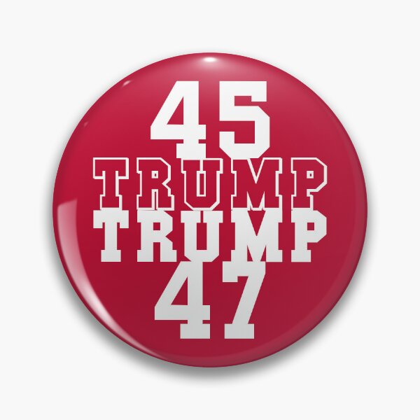 Item preview, 45 Trump Trump 47 USA Red White Style designed and sold by Kraaftwierk.