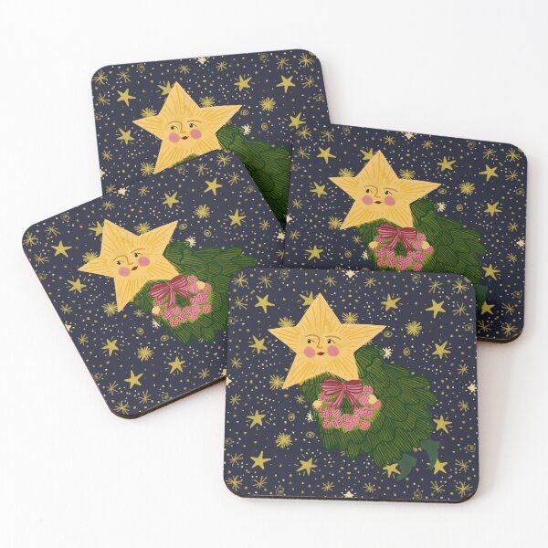 Item preview, Chirstmas tree star Starry Night - Cosmic Galaxy Pattern - Jemma Jamie Skidmore  designed and sold by Jemma Jamie Skidmore.