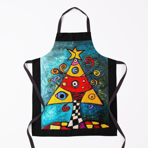 Item preview, Christmas Tree Abstract Art designed and sold by sheprint.