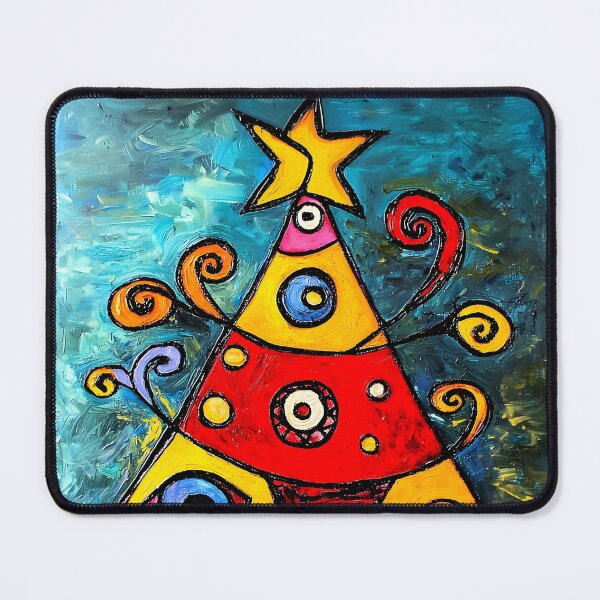 Item preview, Christmas Tree Abstract Art designed and sold by sheprint.