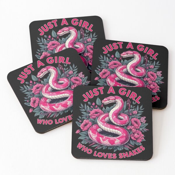 Item preview, Just A Girl Who Loves Snakes designed and sold by TomFrontierArt.