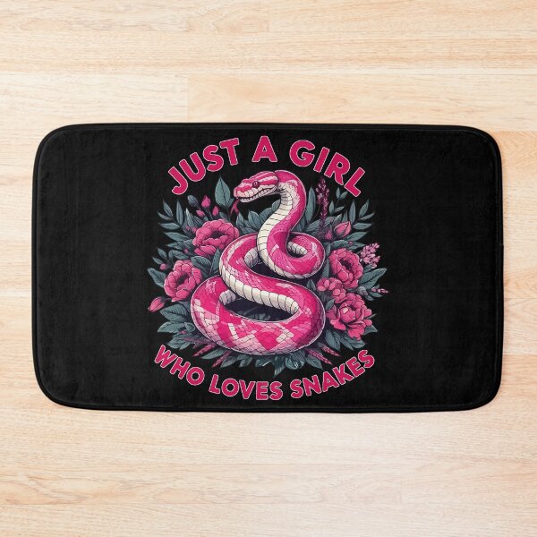 Item preview, Just A Girl Who Loves Snakes designed and sold by TomFrontierArt.