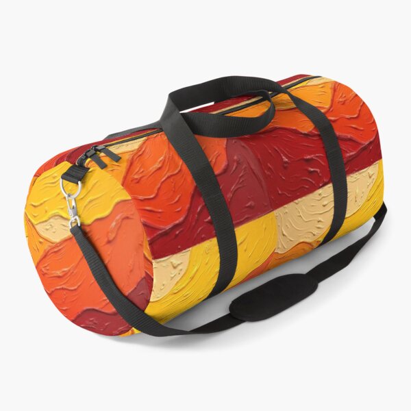 Item preview, Fiery Horizons: Abstract Oil Painting in Warm Tones designed and sold by lamp148.