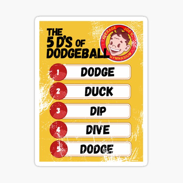 Item preview, The Rules of Dodgeball designed and sold by Fat-Linos.